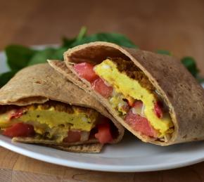 Southwestern Breakfast Burrito Photo