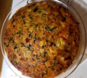 Crustless Spinach Quiche Photo