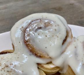 Eggnog Cinnamon Rolls Photo