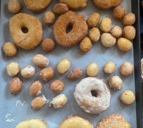 Crispy and Creamy Doughnuts Photo