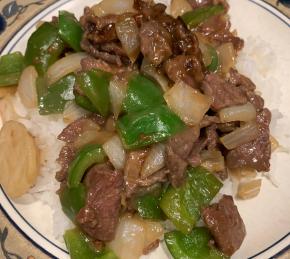 Chinese Pepper Steak Photo