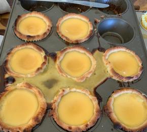 Hong Kong Style Egg Tarts Photo