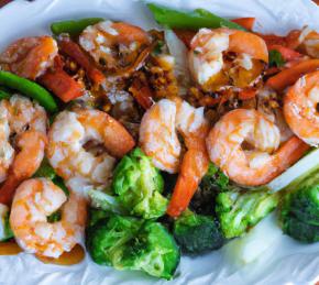 Spicy Garlic Shrimp Stir Fry Photo