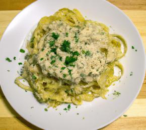 Creamy Garlic Parmesan Pasta Photo