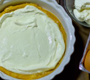 Pumpkin Pie with Maple Mascarpone Swirl Photo