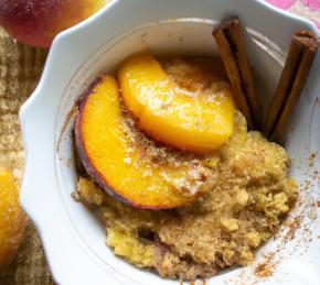 Fresh Peach Crisp Photo