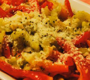 Adygei Cheese Stuffed Peppers Photo