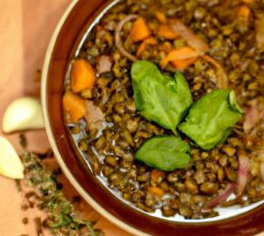 Vegan Lentil and Sweet Potato Casserole Photo