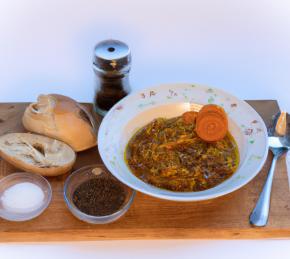 Vegan Sweet Potato & Lentil Soup Photo