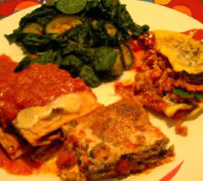 Vegan, Gluten-Free Christmas Veggie Lasagna Photo