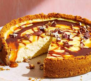 Air Fryer Turtle Cheesecake Photo