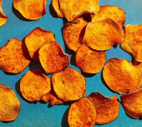 Air Fryer Sweet Potato Chips Photo