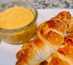 Air Fryer Pretzel Crescent Rolls Photo