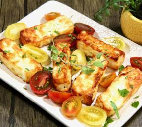 Air Fryer Halloumi Cheese Photo