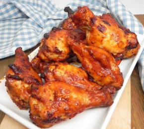 Air Fryer BBQ Chicken Drummies Photo