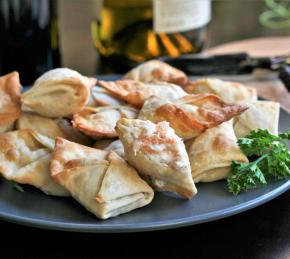 Air Fryer Smoked Salmon Wontons Photo