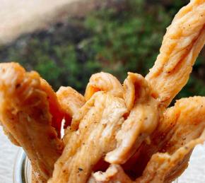 Spicy Chicken Jerky in the Air Fryer Photo