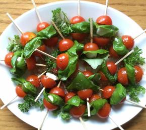 Tomato and Mozzarella Bites Photo