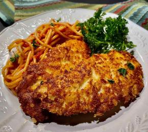 Crusted Chicken Romano Photo