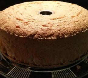 Chocolate Angel Food Cake I Photo