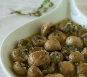 Marinated Mushrooms for Antipasto Photo