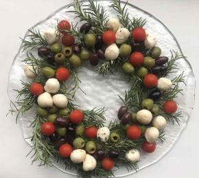 Festive Olive and Cheese Appetizer Photo