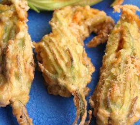 Gluten-Free Stuffed Zucchini Blossoms (Fior di Zucca Ripieni) Photo