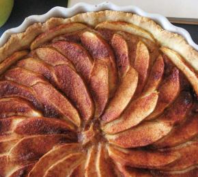 Tarte aux Pommes Normande (French Apple Tart) Photo