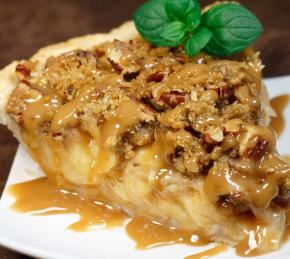 Apple Streusel Pie Photo