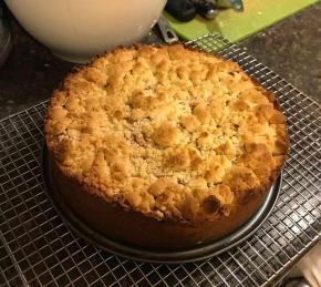 Easy German Apple Streusel Pie Photo