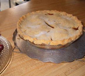 Apple Pie with Pre-Cooked Apple Filling Photo