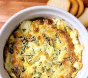 Baked Spinach-Artichoke Dip without Mayo Photo