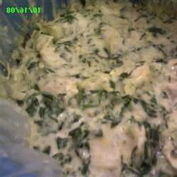 Justine's Artichoke Chicken Spinach Dip Photo