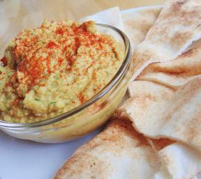 Artichoke Jalapeno Hummus Dip Photo