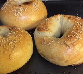Boiled Bagels Photo