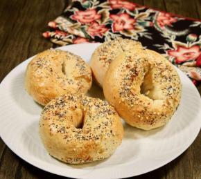 Two-Ingredient Air Fryer Bagels Photo