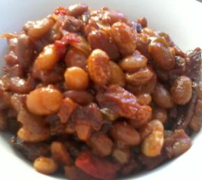 Slow Cooker Baked Beans Using Canned Beans Photo