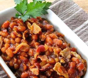 Apple Baked Beans Photo