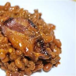 Baked Beans with Beef Photo