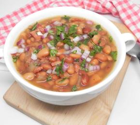 Simple Slow Cooker Pinto Beans and Ham Photo