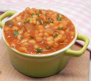 Vegetarian Baked Beans with Canned Beans Photo