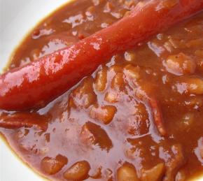 Slow-Cooked Baked Beans Photo