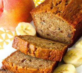 Banana Peach Bread Photo