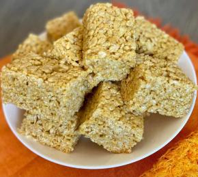 Pumpkin Spice Rice Krispie Treats Photo