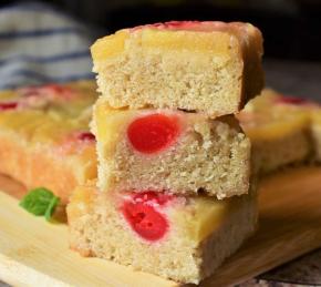 Pineapple Upside Down Bars Photo