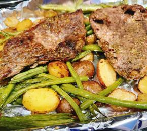 Sheet Pan Steak Photo