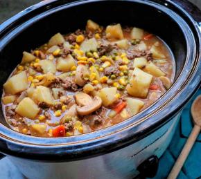 Slow Cooker Ground Beef Stew Photo