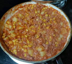 Puerto Rican Canned Corned Beef Stew Photo