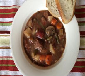 Red Wine-Marinated Beef Stew Photo