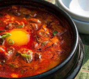 Korean Soft Tofu Stew (Soon Du Bu Jigae) Photo